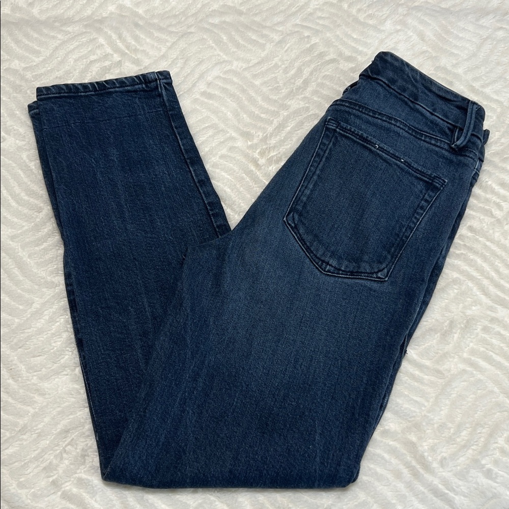 Good American Good Classic Straight Jeans | High Rise | Medium Wash | Sz 4 - Picture 9 of 9
